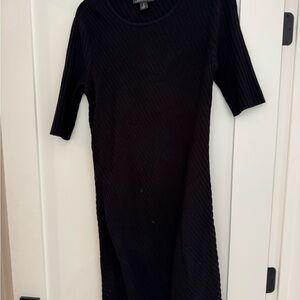 A Pea in the Pod Black Long Sleeve Dress